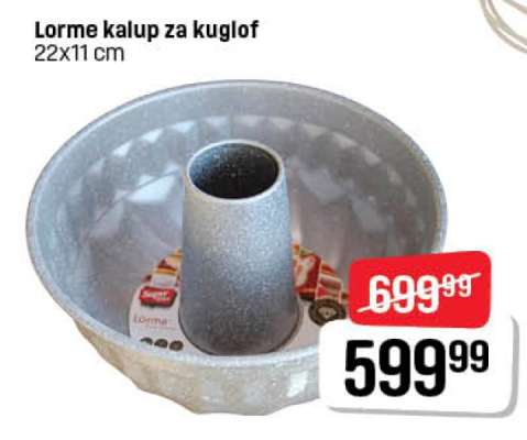 Lorme kalup za kuglof
