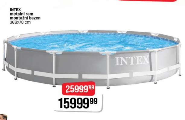 INTEX metalní rám montážní bazén