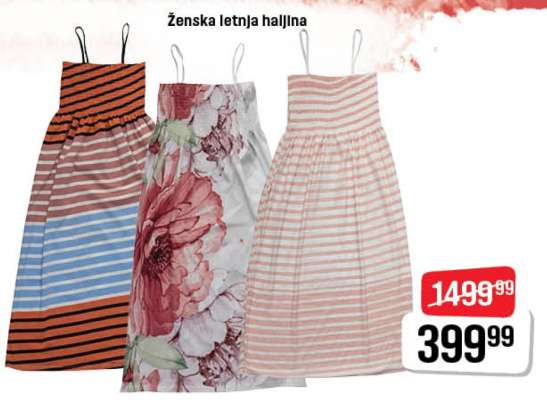 Ženska letnja haljina