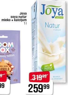 Joya soya natur mleko + kalcijum