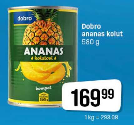 Dobro ananas kolut