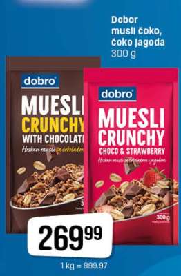 Dobro musli čoko, čoko Jagoda