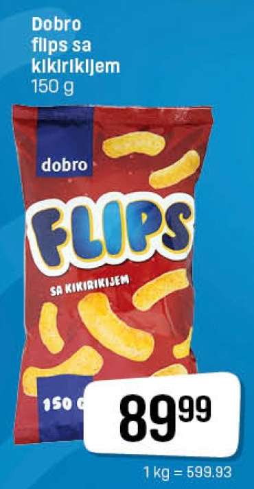 Dobro flips sa kikirikijem