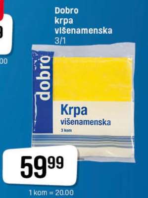 Dobro krpa višenamenska 3/1