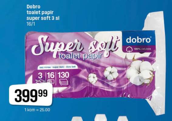 Dobro Super Soft Toalet Papir
