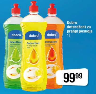 Dobro deterdžent za pranje posuđa