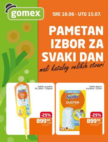 Gomex katalog - 18.06.2025 - 15.07.2025.
