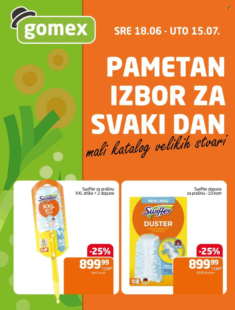 Gomex katalog - 18.06.2025 - 15.07.2025.