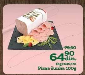 Pizza sunka 100g