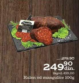 Kulen od mangulice 100g