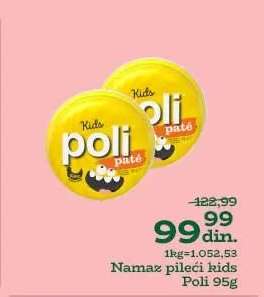 Namaz pileći kids Poli 95g