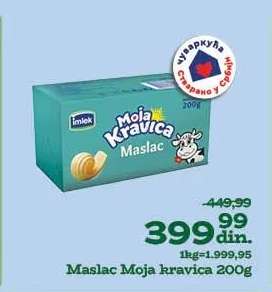 Maslac Moja Kravica 200g