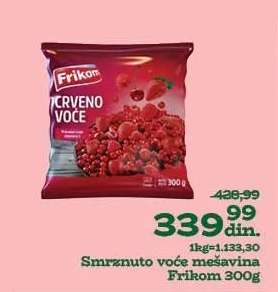 Smrznuto voće mešavina Frikom 300g