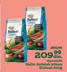 Začin dodatak jelima Kulinat 500g