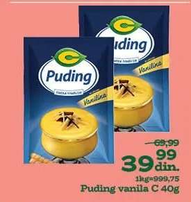 Puding vanila C 40g