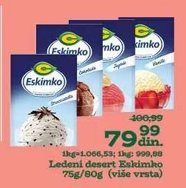 Ledeni desert Eskimko
