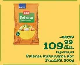 Palenta kukuruzna ABC Fun&Fit 500g