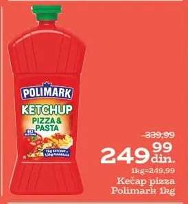 Kečap pizza Polimark 1kg