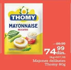 Majonez delikates Thomy 80g