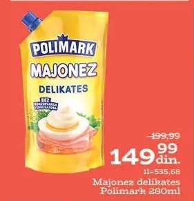 MAJONEZ DELIKATES Polimark 280ml
