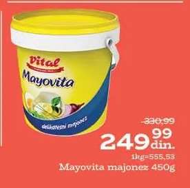 Mayovita majonez 450g