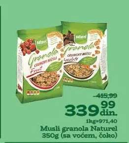 Musli granola Naturel
