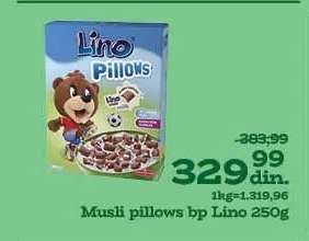 Musli pillows bp Lino 250g