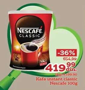 Kafa instant Classic Nescafe 100g