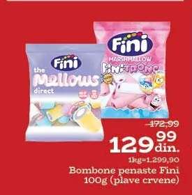 Bombone penaste Fini