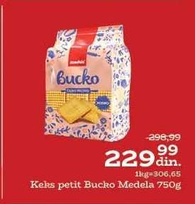Keks petit Bucko Medela 750g