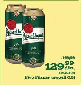 Pivo Pilsner Urquell, 0.5l