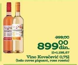 Vino Kovačević 0,75l