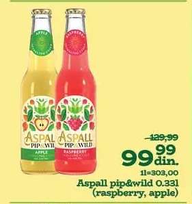 Aspall pip&wild 0.331 (raspberry, apple)