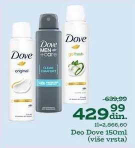 Deo Dove 150ml