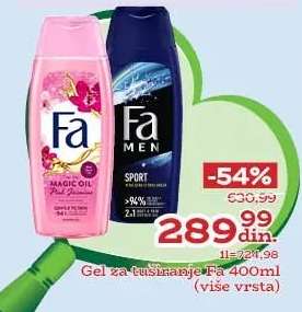 Gel za tuširanje Fa 400ml