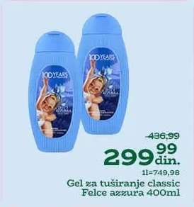 Gel za tuširanje classic Felce azzura 400ml
