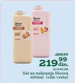 Gel za tuširanje Dicora