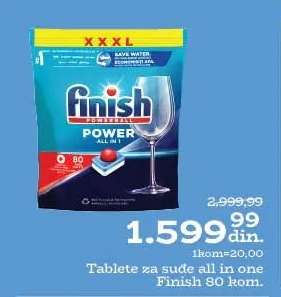 Tablete za sude all in one Finish 80 kom.