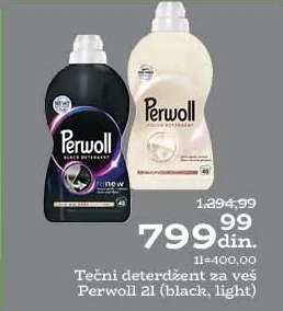 Tečni deterdžent za veš Perwoll 2l (black, light)