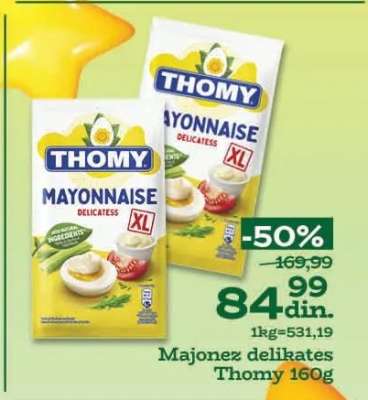 Majonez delikates Thomy 160g