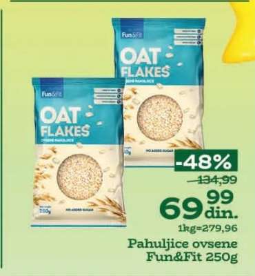 Pahuljice ovsene Fun&Fit 250g
