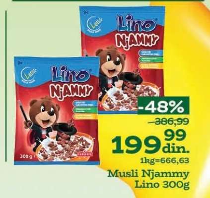 Musli Njammy Lino 300g