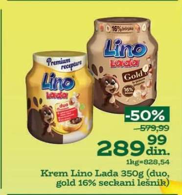 Krem Lino lada 350g