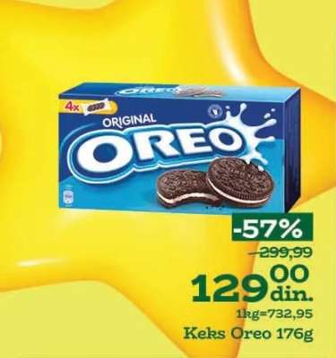 Keks Oreo 176g