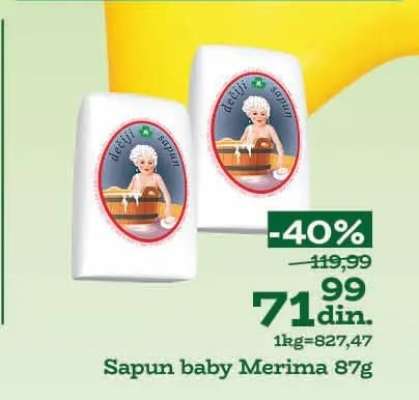 Sapun baby Merima 87g