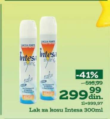 Lak za kosu Intesa 300ml