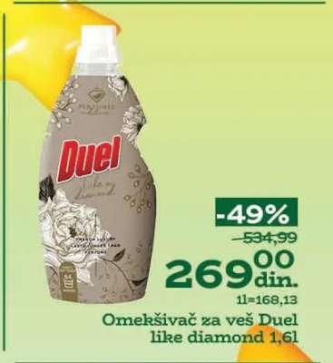 Omekšivač za veš Duel