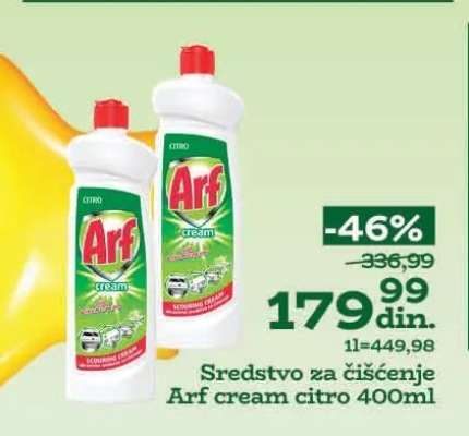 Arf cream citro 400ml