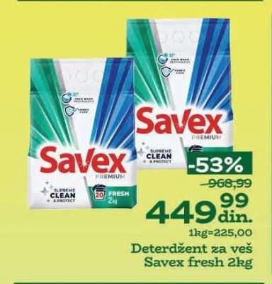 Savex fresh 2kg