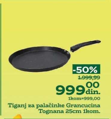 Tiganj za palačinke Grancucina Tognana 25cm 1kom.